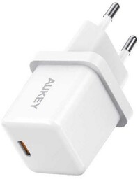 Aukey PA-F5 OEM White Mini ładowarka sieciowa 1xUSB-C