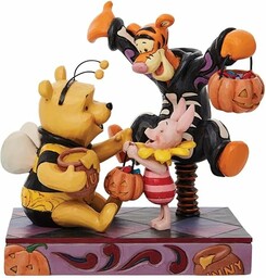 Disney Traditions Kubuś Puchatek i przyjaciele Figurka Halloween