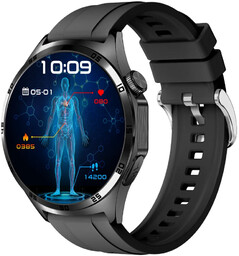 SMARTWATCH męski Rubicon RNCF38 black/ bransoleta + pasek