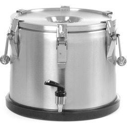 Hendi Termos transportowy 15 L ze stali nierdzewnej