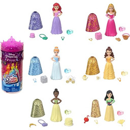 Mattel Disney Księżniczka Color Reveal Lalka Seria 2
