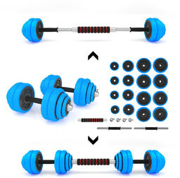 Sztangielki gumowane SGG30 BAR 30kg - HMS
