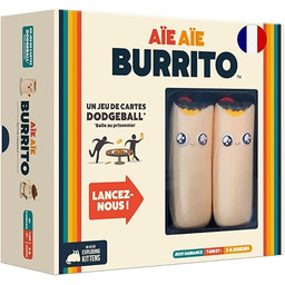 Asmodee Eksplodujące kotki PL Aie Aie Burrito 7+