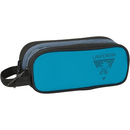 Safta BLACKFIT8 CALIFORNIA - Podwójny piórnik, tkanina nadająca