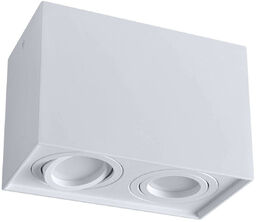 Prostokątna LAMPA sufitowa HADAR Q2 313133 Polux downlight