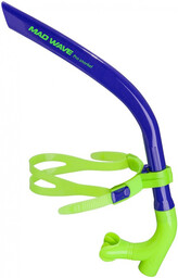 Fajka do pływania mad wave pro snorkel navy