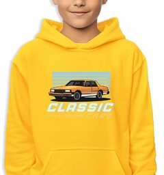 Bluza Dziecięca Z Kapturem Bawełniana 152 Cm Classic