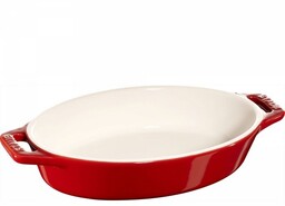 Staub Owalny Półmisek Ceramiczny 400 Ml, Czerwony Cooking