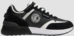 JUST CAVALLI Czarne buty Fondo Action Basic, Rozmiar