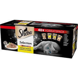 SHEBA Selection Select Slices Drobiowe Smaki 85g