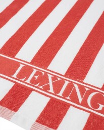 Lexington Ręcznik kuchenny Icons Striped Red/White Ostatnie Sztuki