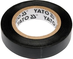 Yato Taśma elektroizolacyjna 12mmx10mx0,13mm, czarna YT-8152