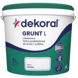 Dekoral Grunt L Lateksowa Farba Podkładowa do Ścian