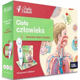 Książka Czytaj z Albikiem Ciało człowieka + Pióro