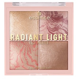 essence RADIANT LIGHT face palette Paleta do makijażu