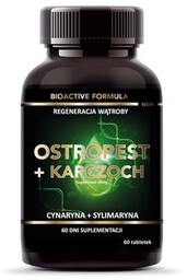 INTENSON Suplement na trawienie Ostropest + Karczoch (60