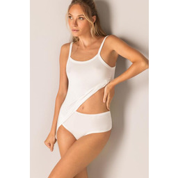 Figi damskie z modalu klasyczne z wysokim stanem