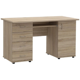 Edinos Skandynawskie Biurko Z Zamykanym Kontenerkiem Na Klucz