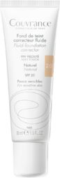 Avene Couvrance 2.0 Naturalny, fluid korygujący, SPF 20,