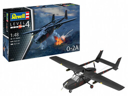 Revell, Samolot o-2a skymaster 1/48, Model plastikowy