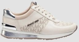 MICHAEL KORS Białe sneakersy Allie Wrap Trainer, Rozmiar