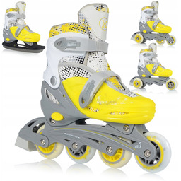 Rolki wrotki łyżwy Nils Extreme NH18331 4w1 r.31-34