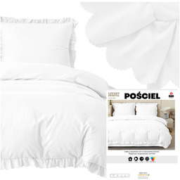 Pościel 140 x 200 2cz z Falbaną Luxury