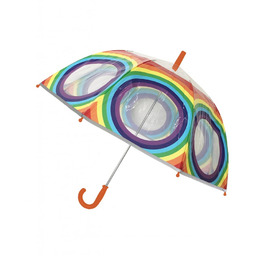 Smati Dziecięcy parasol (przezroczysty) Tęcza