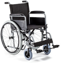 Timago Wózek inwalidzki stalowy Basic-TIM H011-B