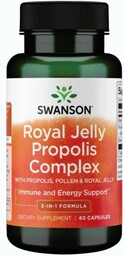 SWANSON Royal Jelly Propolis Complex suplement diety 60