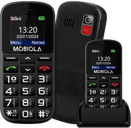 Telefon Dla Seniora Głośny Komórkowy Prosty Duża Klawiatura