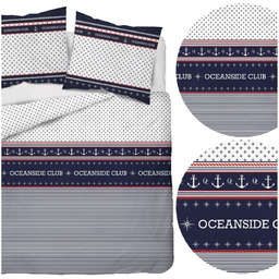 Pościel 220 x 200 3cz Asti Satynowa Bawełna