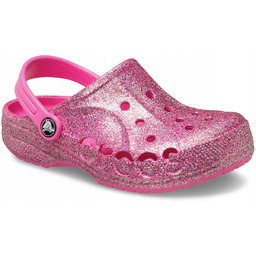 Crocs Dziecięce Buty Klapki Chodaki Baya Glitter 207015