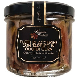 Filety z anchois z czarną truflą, 90 g