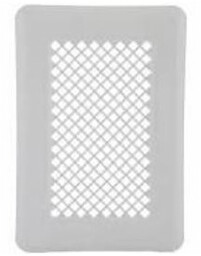 Kratka kominkowa K1 165x105 mm z ramką biały