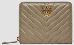 PINKO Beżowy portfel Taylor Zip Around