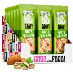 BERAW Baton Nuts & honey Pistacjowo-migdałowy (15 x