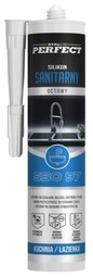 STALCO Silikon sanitarny octowy biały SSO 97 280