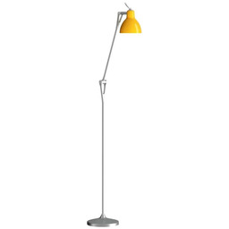 Rotaliana - Luxy F1 Lampa Podłogowa Aluminium/Żółta