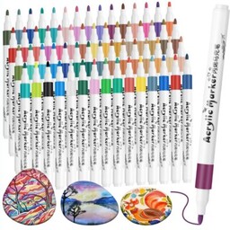 EXTRALINK Zestaw markerów akrylowych (60 sztuk)