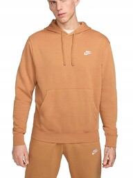 Bluza Męska Nike Sportswear Z Kapturem Bv2654-224 Brązowa