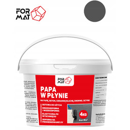Papa W Płynie ochronna powłoka Renowacja Dachu Farba