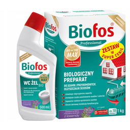 Zestaw proszek do szamb i oczyszczalni 1 kg