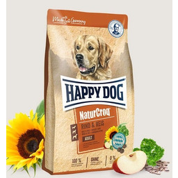 Happy Dog NaturCroq Rind&Rice 15kg