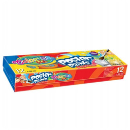 Farby plakatowe 12k 20ml Colorino PT13239PTR