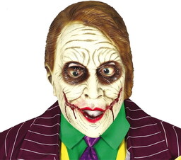 Maska lateksowa, joker, rozmiar uniwersalny