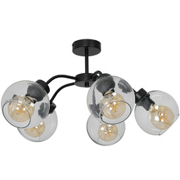 LAMPA sufitowa SOFIA MLP6596 Milagro skandynawska OPRAWA szklane