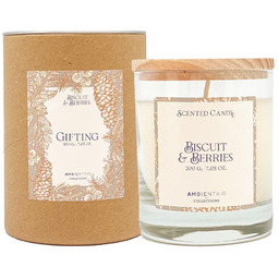 Ambientair Świąteczna świeca zapachowa (200 g) Biscuit &