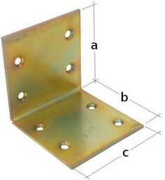 Kątownik szeroki KS-3 60mm x 60mm x 60mm