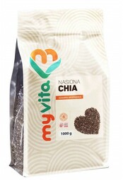 Nasiona Chia (Szałwia Hiszpańska), 1000g, MyVita